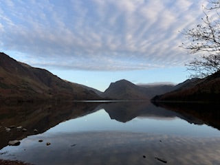 lake and mountain